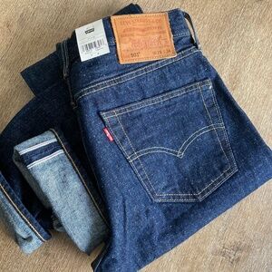 NWT Levis Selvedge Neppy Big E 501 - 29x34